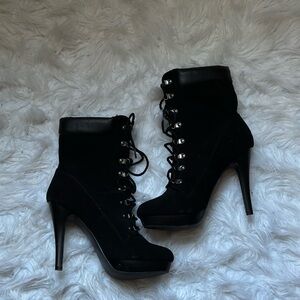 5’ Black Ankle Boots